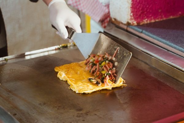 Dishes at El Palmar restaurant
