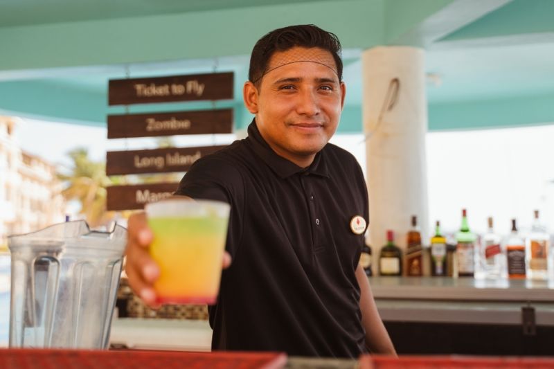 Bebidas refrescantes en Bar Diego's
