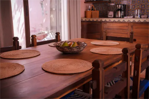 Segunda vista del comedor de la Villa Santa María.