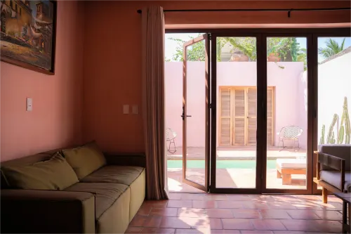 Quinta vista del comedor de la Villa Santa María.