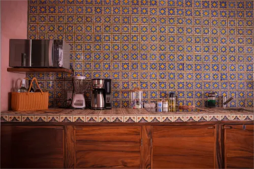 Tercera vista de la cocina de la Villa Santa María.