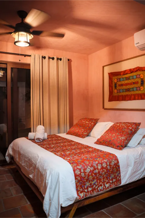 Tercera vista de la habitación de la Villa Santa María.