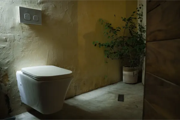 Tercera vista de la ducha del baño de la Villa Tanatli.