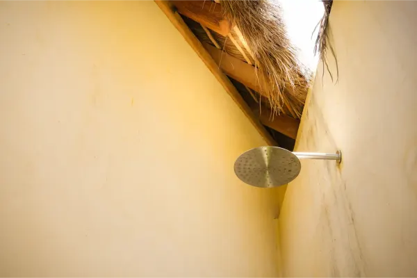 Séptima vista de la ducha del baño de la Villa Tanatli.