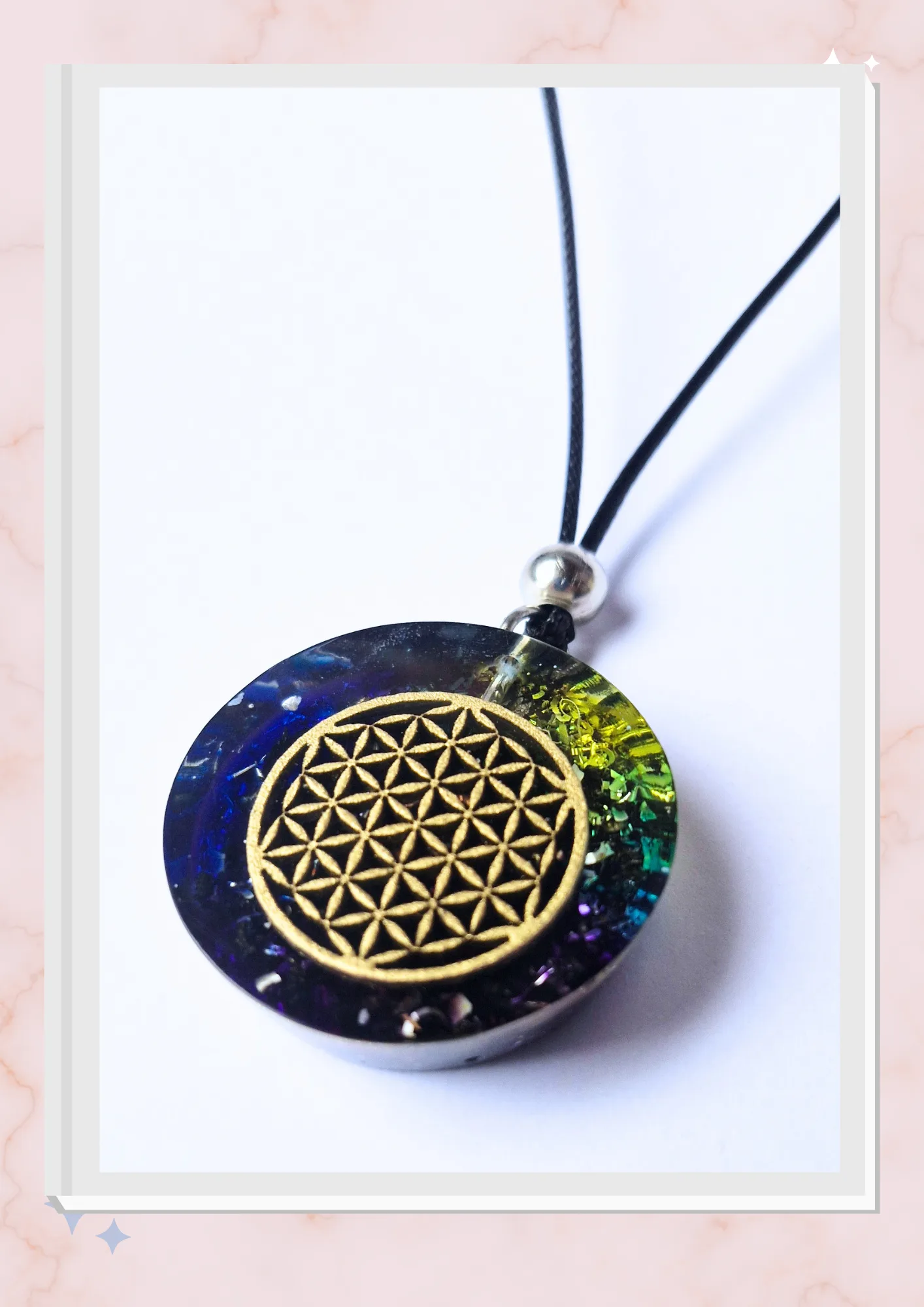 Collar Flor de la vida