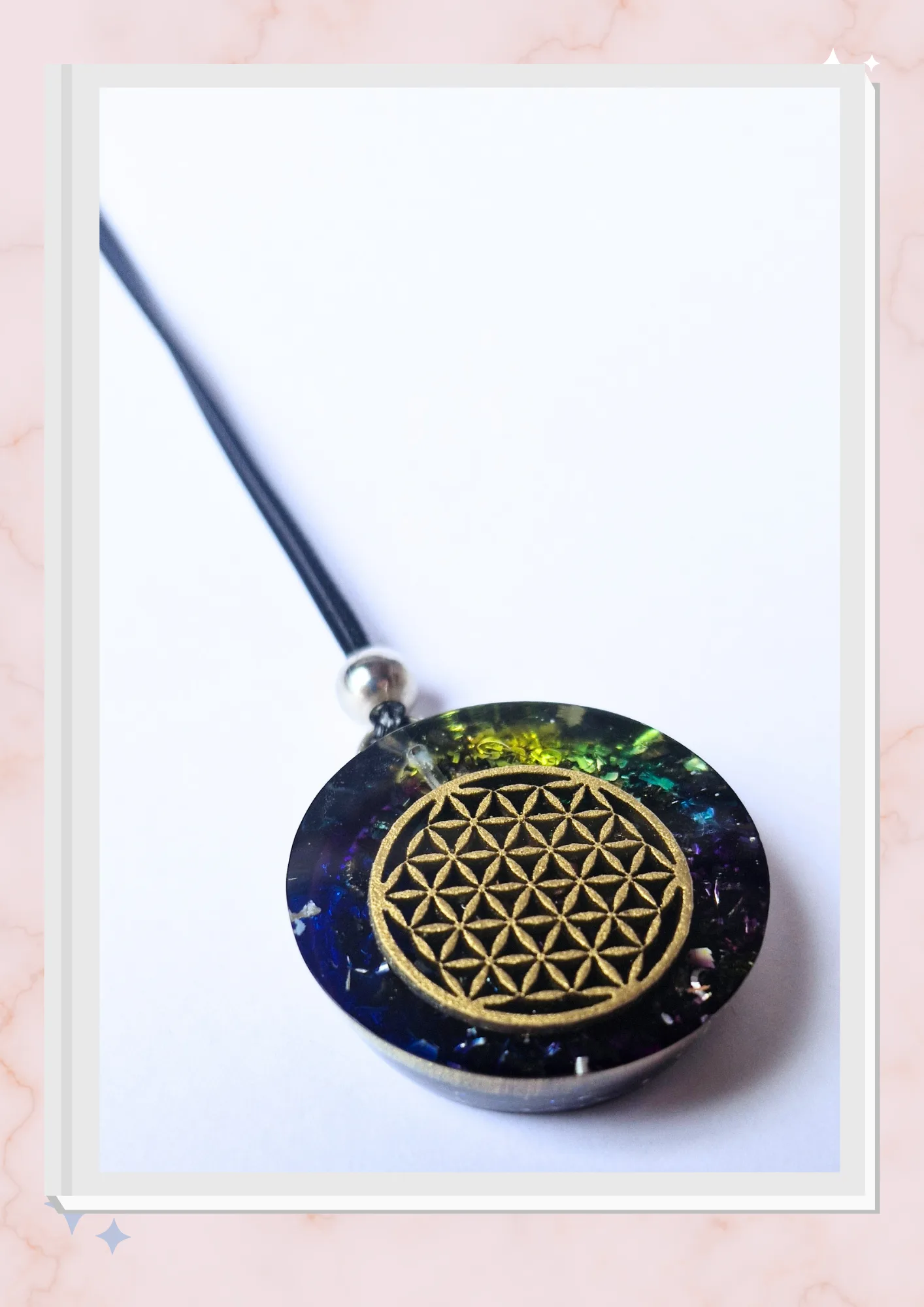 Collar Flor de la vida