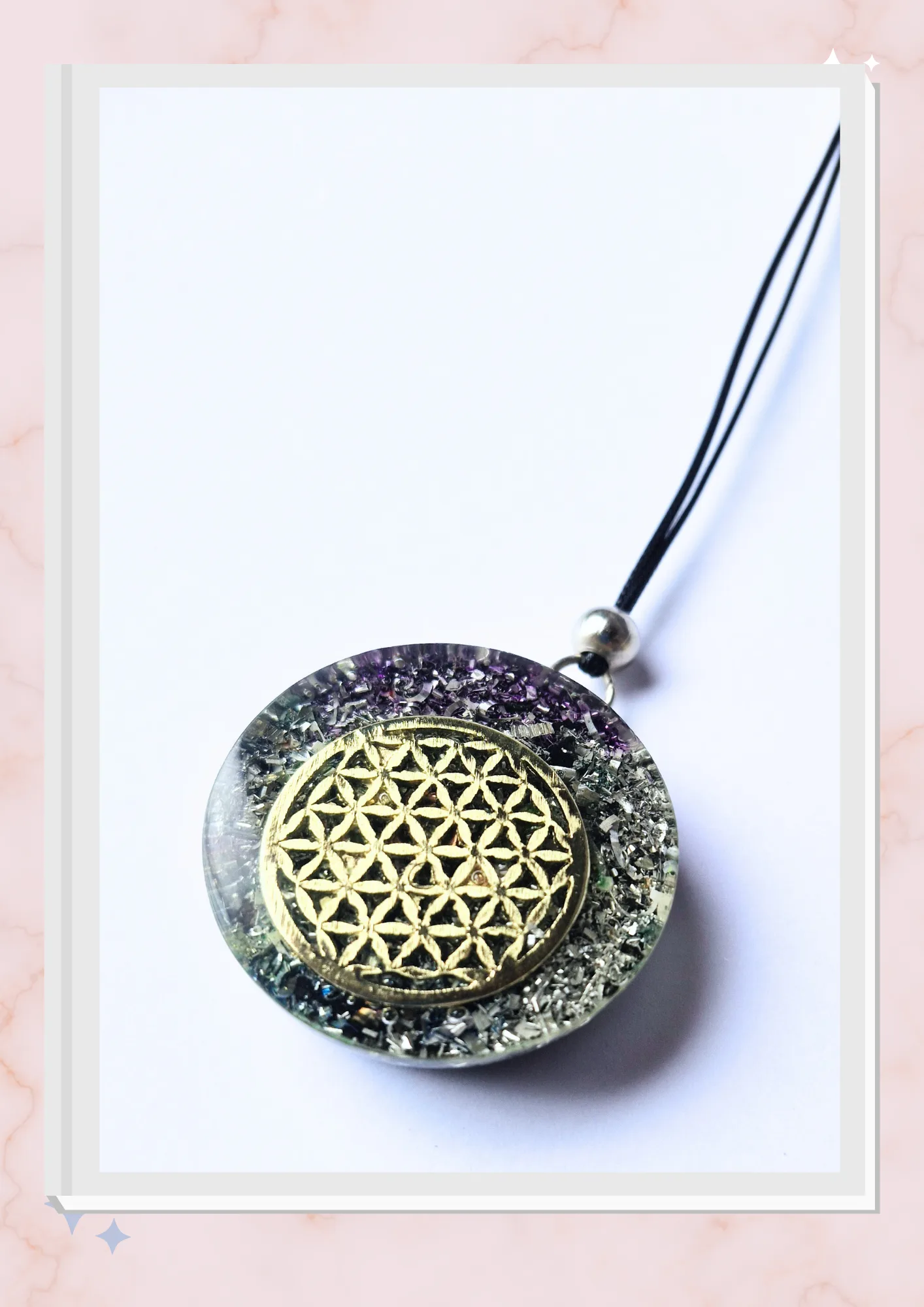 Collar Flor de la vida