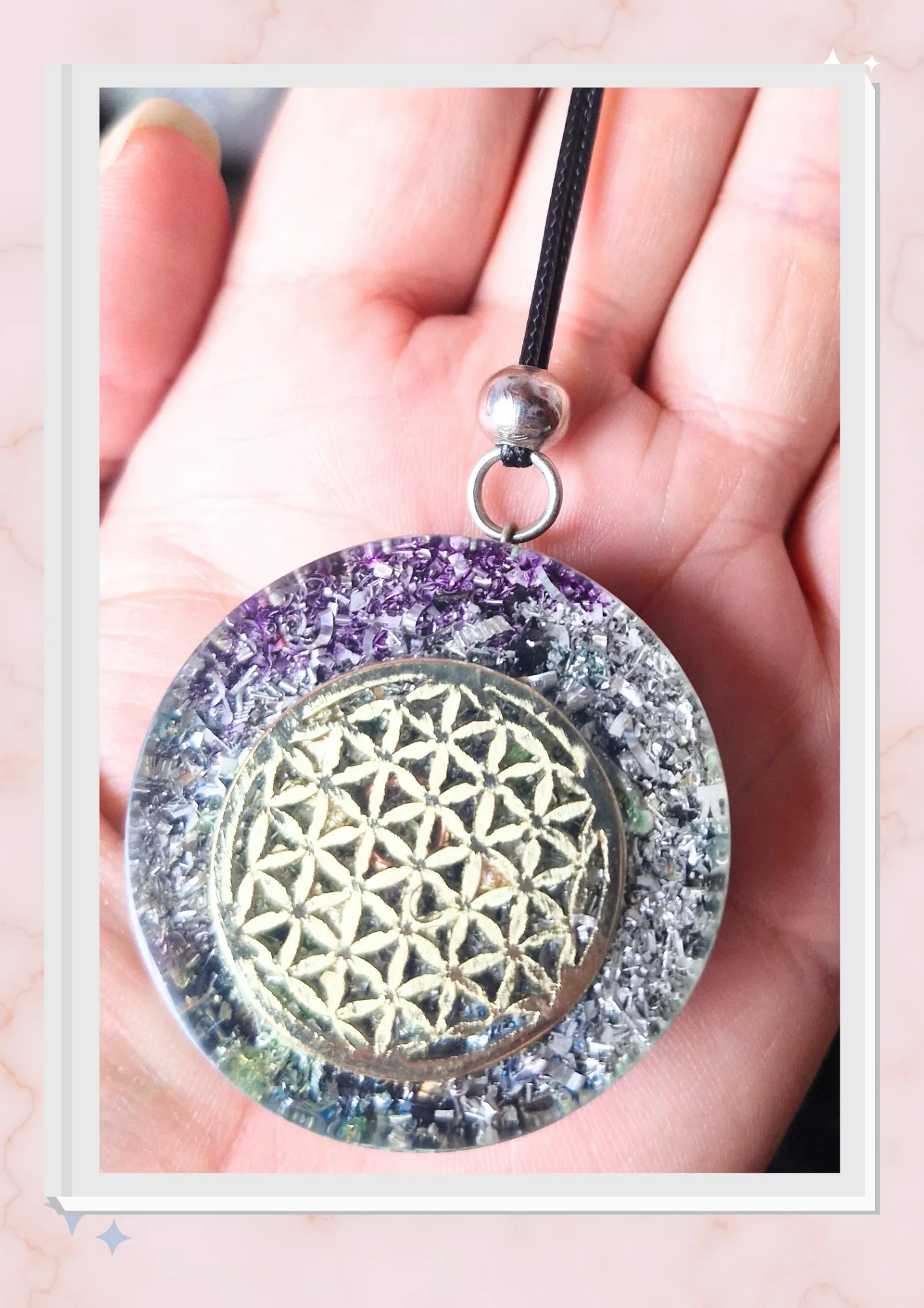 Collar Flor de la vida