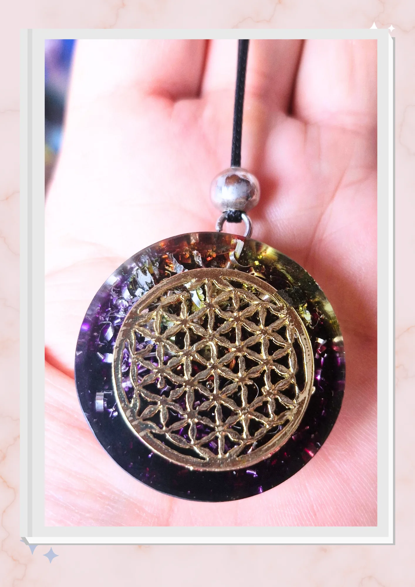 Collar Flor de la vida