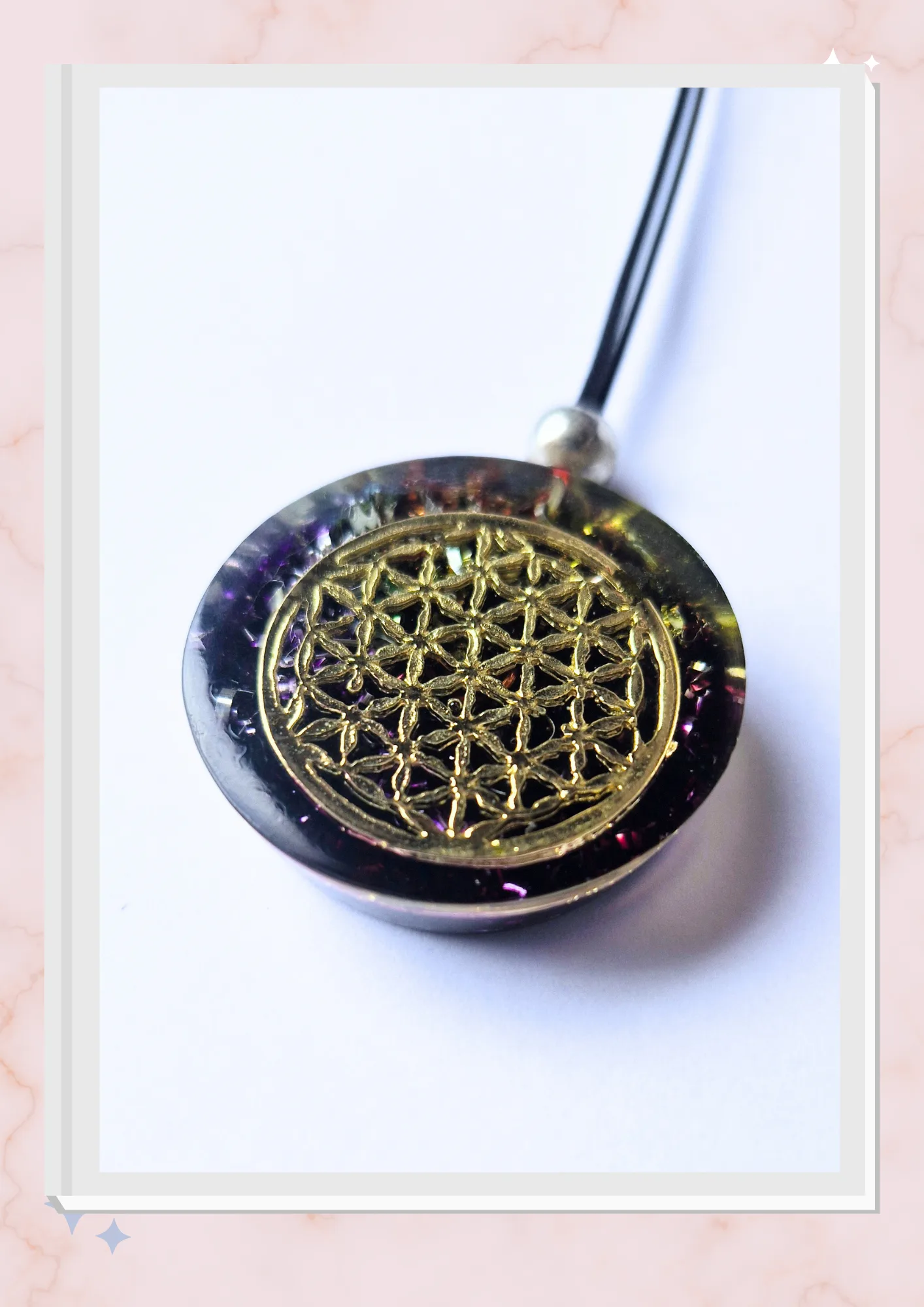 Collar Flor de la vida