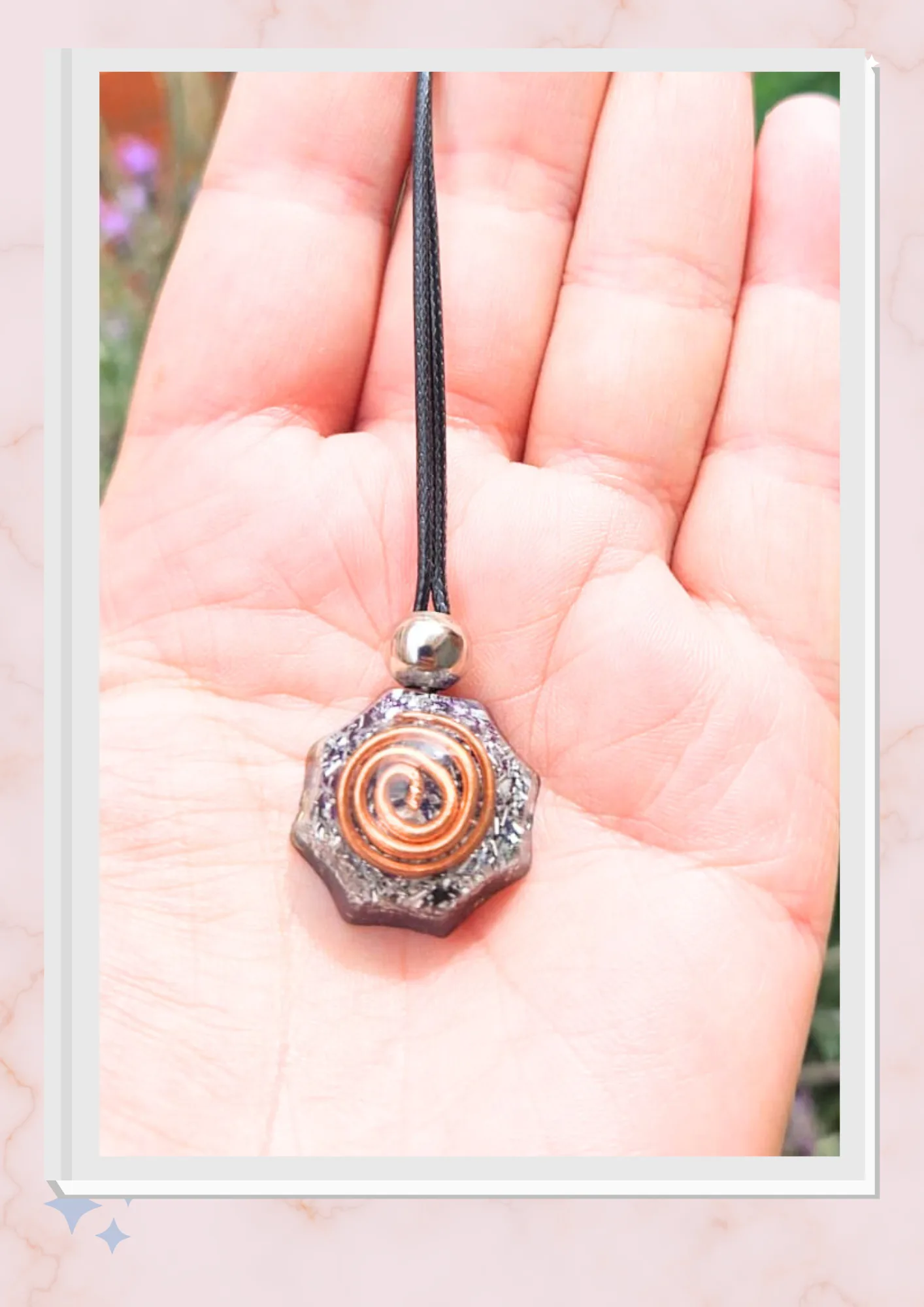 Collar pequeño, 8 lados