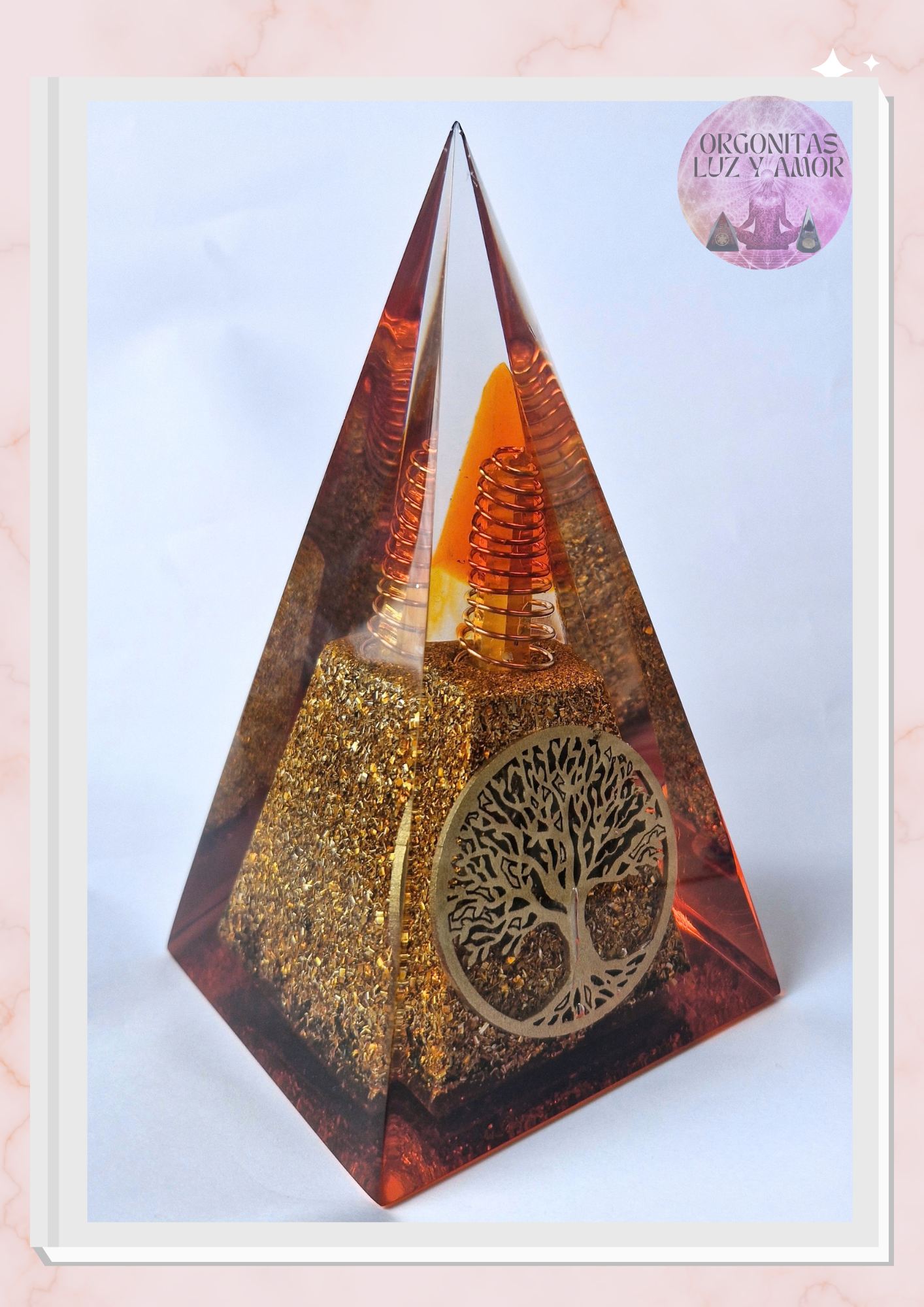 Pirámide Extra Grande, Árbol de la vida, 4 lados