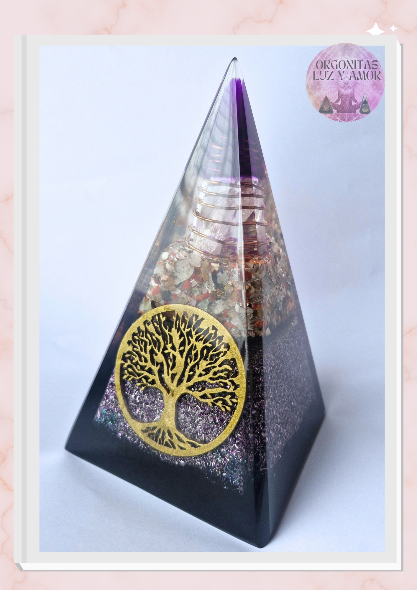 Pirámide Extra Grande, Árbol de la vida, 4 lados