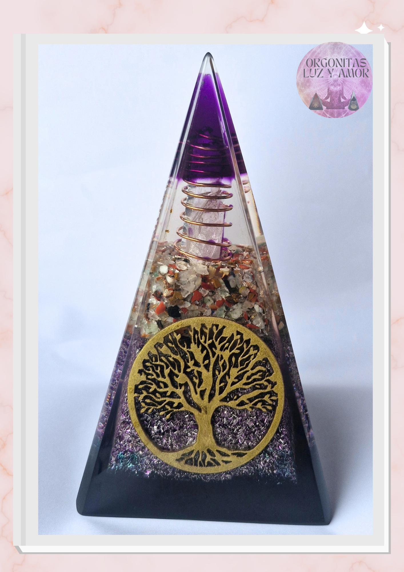 Pirámide Extra Grande, Árbol de la vida, 4 lados
