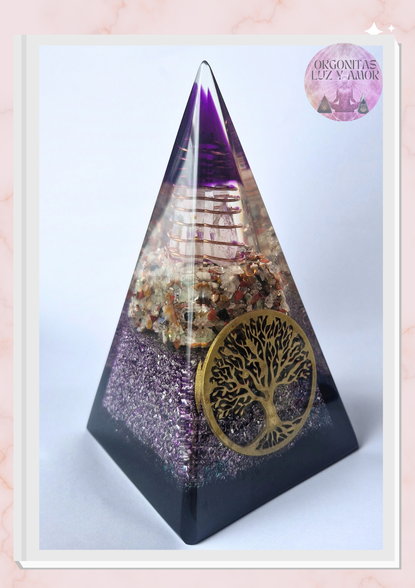 Pirámide Extra Grande, Árbol de la vida, 4 lados