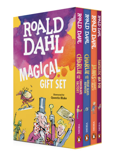 Roald Dahl Magical Gift Boxed Set (4 Books) by Roald Dahl