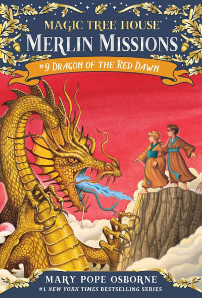 Dragon of the Red Dawn by Mary Pope Osborne, Sal Murdocca