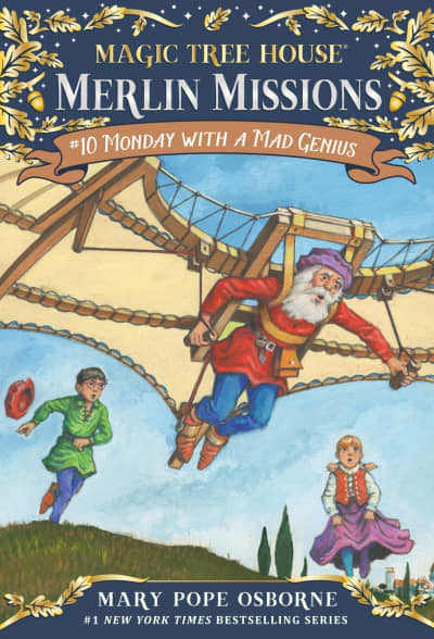 Monday with a Mad Genius by Mary Pope Osborne, Sal Murdocca