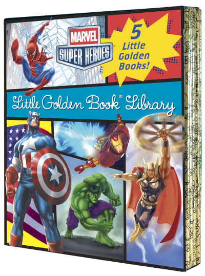 Marvel Super Heroes Little Golden Book Library by Various, Golden Books