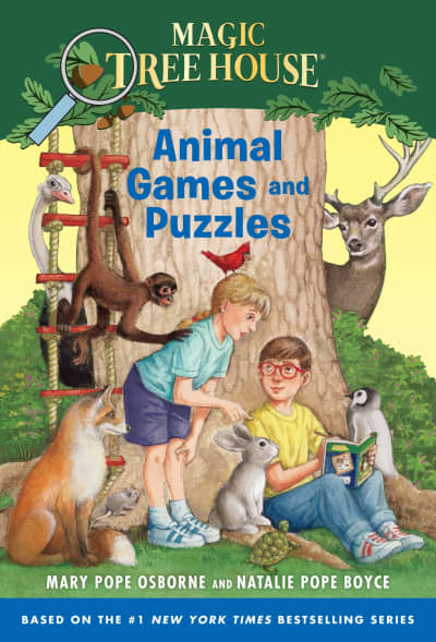 Animal Games and Puzzles by Mary Pope Osborne, Natalie Pope Boyce, Sal Murdocca