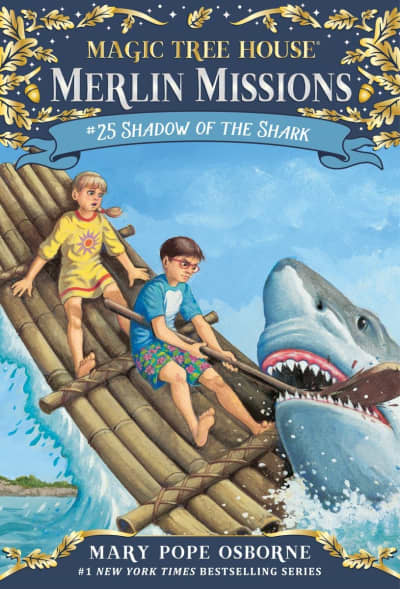Shadow of the Shark by Mary Pope Osborne, Sal Murdocca
