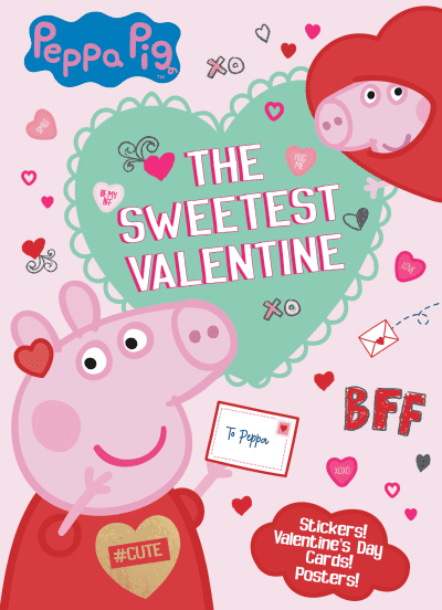 The Sweetest Valentine (Peppa Pig) by Mary Man-Kong, Golden Books