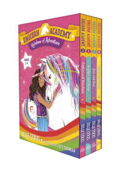 Unicorn Academy: Rainbow of Adventure Boxed Set (Books 1-4) by Julie Sykes, Lucy Truman