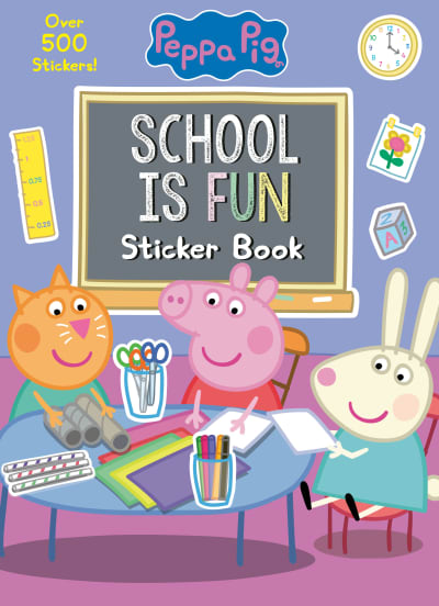 School is Fun Sticker Book (Peppa Pig) by Courtney Carbone, Golden Books