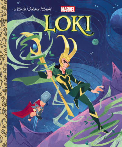 Loki Little Golden Book (Marvel) by Arie Kaplan, Hollie Mengert