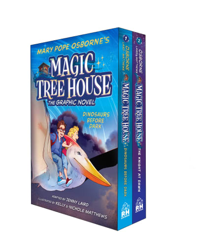 Magic Tree House Graphic Novels 1-2 Boxed Set by Mary Pope Osborne, Kelly Matthews, Nichole Matthews, Jenny Laird