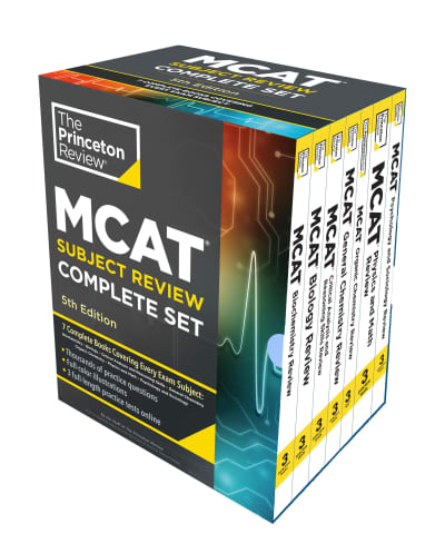 Princeton Review MCAT Subject Review Complete Box Set, 5th Edition by The Princeton Review