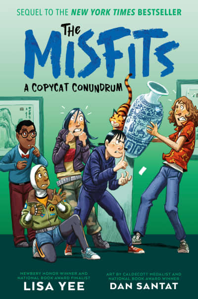 A Copycat Conundrum (The Misfits) by Lisa Yee, Dan Santat
