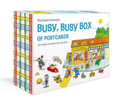 Richard Scarry&#039;s Busy, Busy Box of Postcards by Richard Scarry