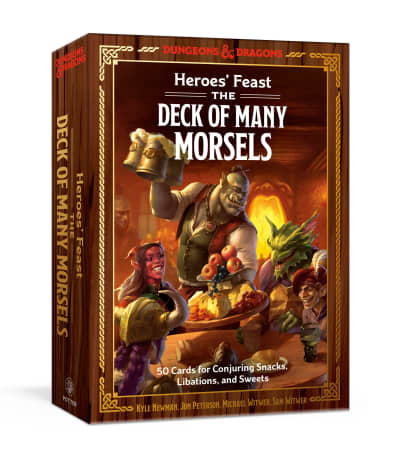 Heroes' Feast: The Deck of Many Morsels by Michael Witwer, Kyle Newman, Jon Peterson, Sam Witwer, Official Dungeons & Dragons Licensed