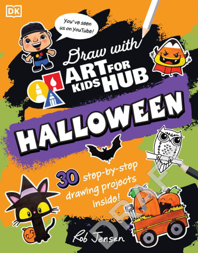 Draw with Art for Kids Hub Halloween by Art for Kids Hub, Rob Jensen