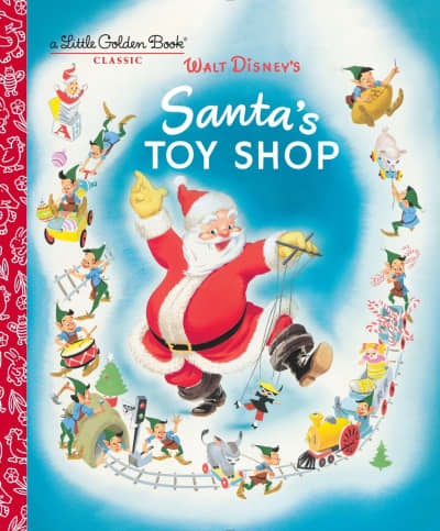 Santa&#039;s Toy Shop (Disney) by Al Dempster, RH Disney