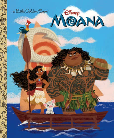 Moana Little Golden Book (Disney Moana) by Laura Hitchcock, Griselda Sastrawinata-Lemay