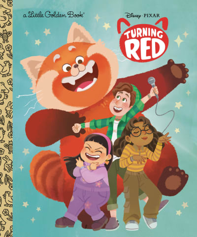 Disney/Pixar Turning Red Little Golden Book by Golden Books, Golden Books
