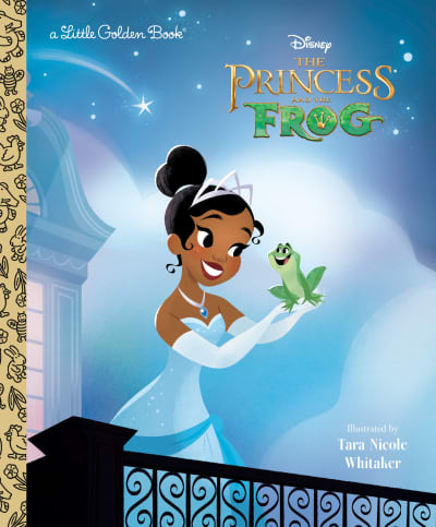The Princess and the Frog Little Golden Book (Disney Princess) by Victoria Saxon, Disney Storybook Art Team