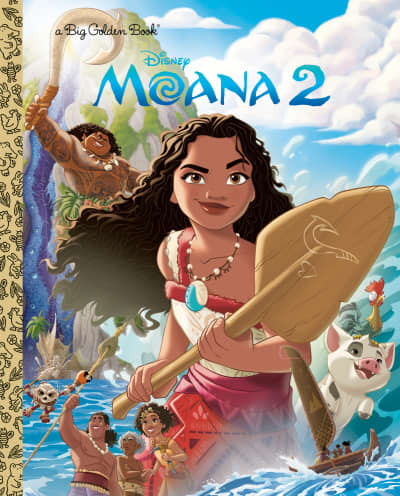 Disney Moana 2 Big Golden Book by Golden Books, Disney Storybook Art Team