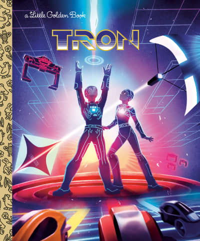Disney Tron Little Golden Book by Matthew J. Gilbert, Disney Storybook Art Team