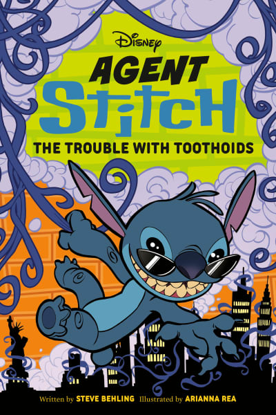 Disney Agent Stitch: The Trouble with Toothoids by Steve Behling, Arianna Rea