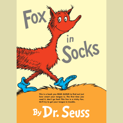 Fox in Socks by Dr. Seuss, David Hyde Pierce