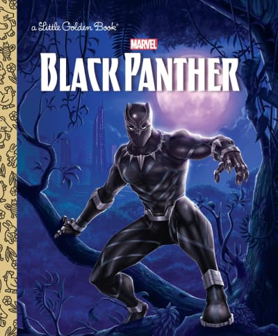 Black Panther Little Golden Book (Marvel: Black Panther) by Frank Berrios, Patrick Spaziante