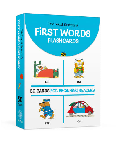 Richard Scarry's First Words Flashcards by Richard Scarry