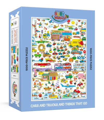 Richard Scarry's Cars and Trucks and Things That Go: 1000-Piece Puzzle by Richard Scarry