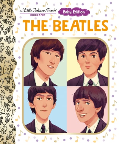 The Beatles: Baby Edition (A Little Golden Book Biography) by Judy Katschke, Maike Plenzke