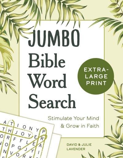 Jumbo Bible Word Search by David Lavender, Julie Lavender