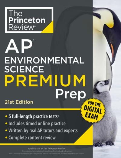 Princeton Review AP Environmental Science Premium Prep, 21st Edition by The Princeton Review