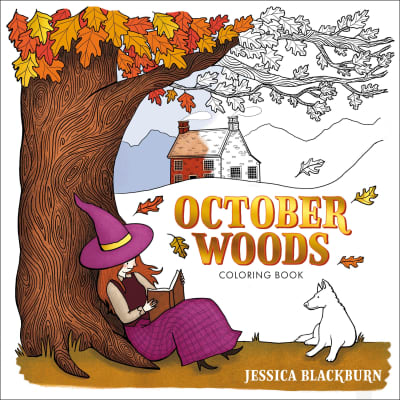 October Woods Coloring Book by Jessica Blackburn